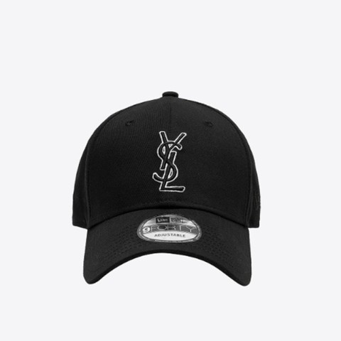 레플리카 입생로랑 뉴에라 YSL 모노그램 볼캡 블랙 CMD팩토리